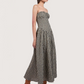 Skylar Checker Print Dress