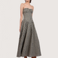 Skylar Checker Print Dress