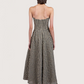 Skylar Checker Print Dress