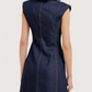 Button Up Denim Dress