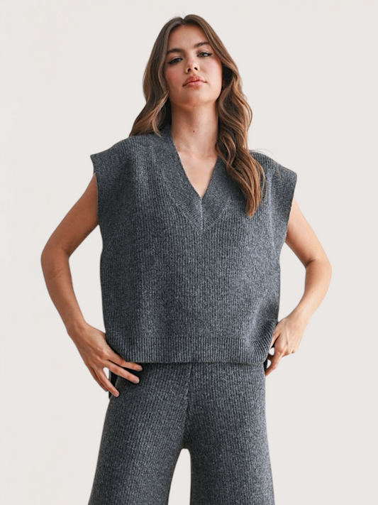 Sweater Vest Top