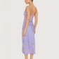 Eyelash Lace Midi Dress