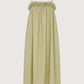 Crinkle Column Dress | Sage