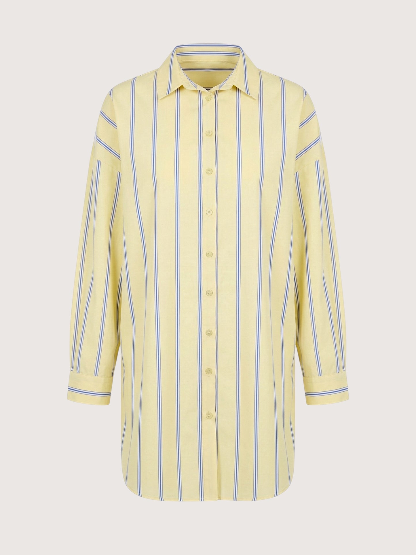 Relaxed Striped Tunic Top