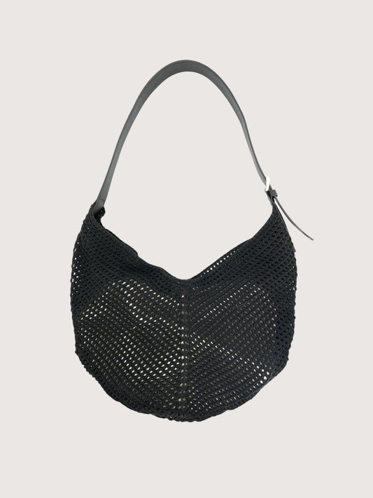 Milan Knit Hobo | Black