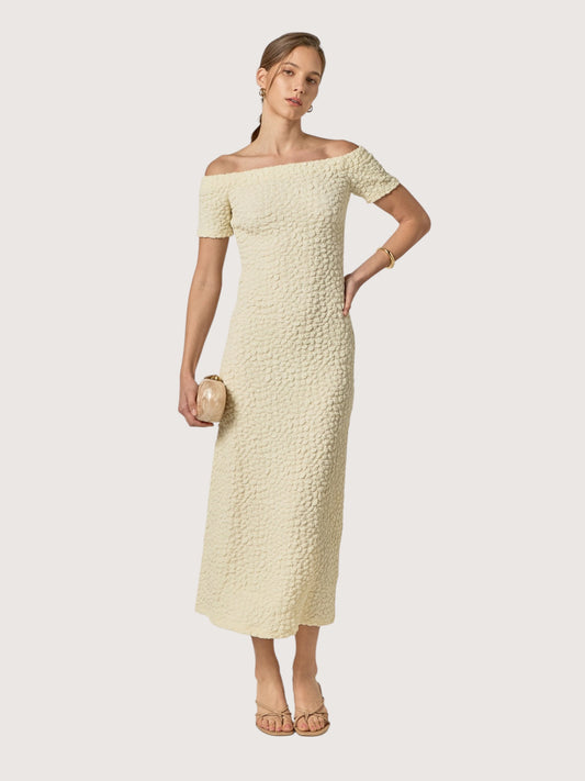Chloe Textured Midi Dress
