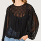 Chiffon Babydoll Blouse