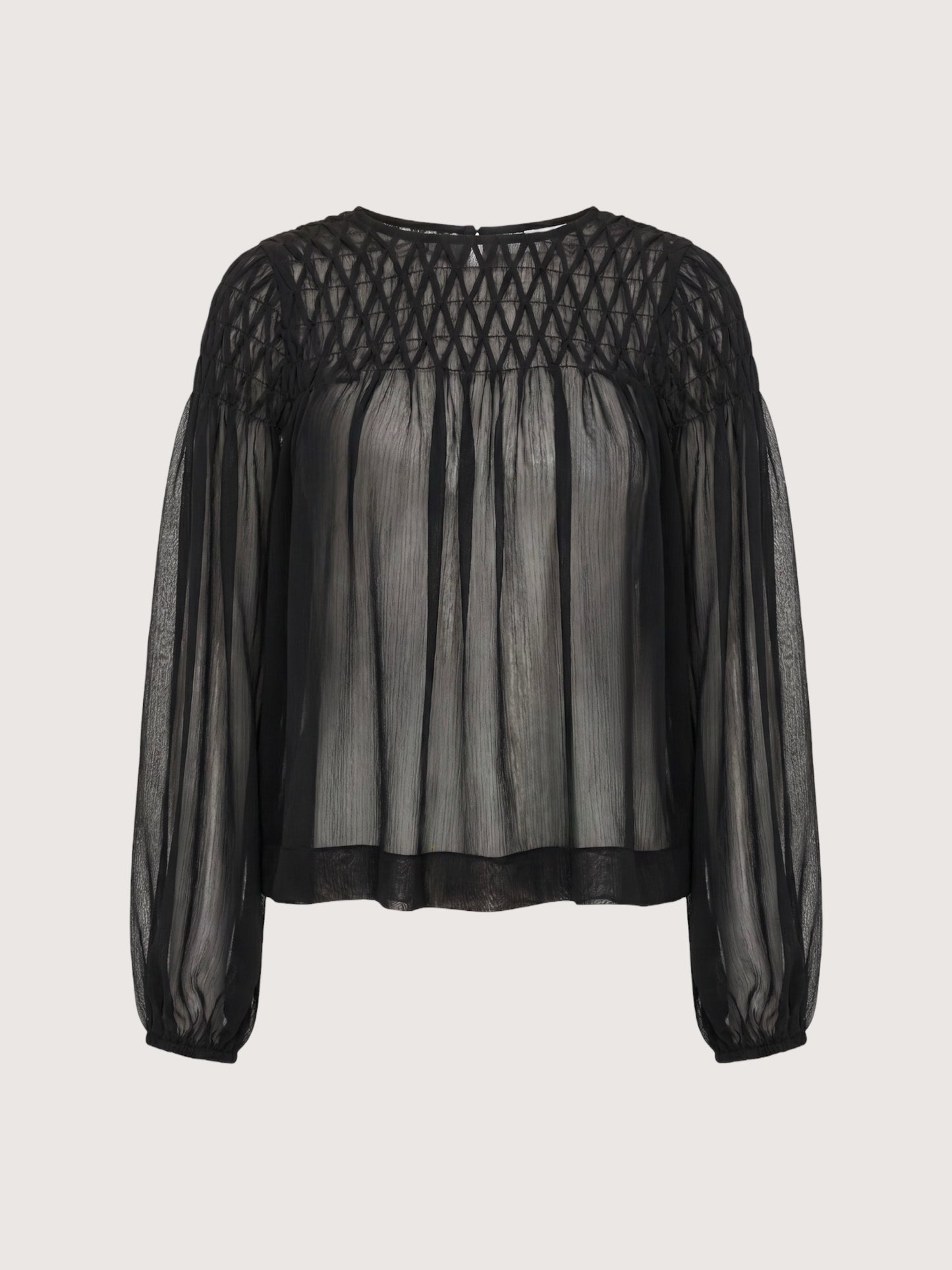 Chiffon Babydoll Blouse