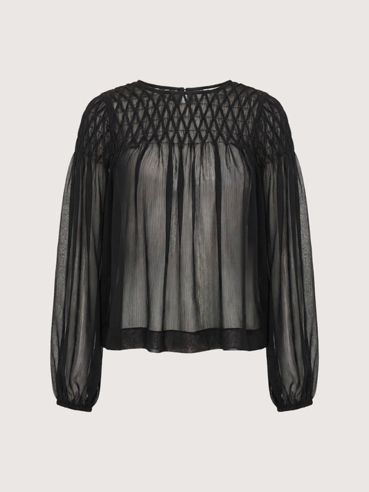 Chiffon Babydoll Blouse