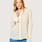 Lace Trim Pintuck Blouse