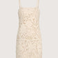 Crochet Column Mini Dress