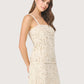 Crochet Column Mini Dress