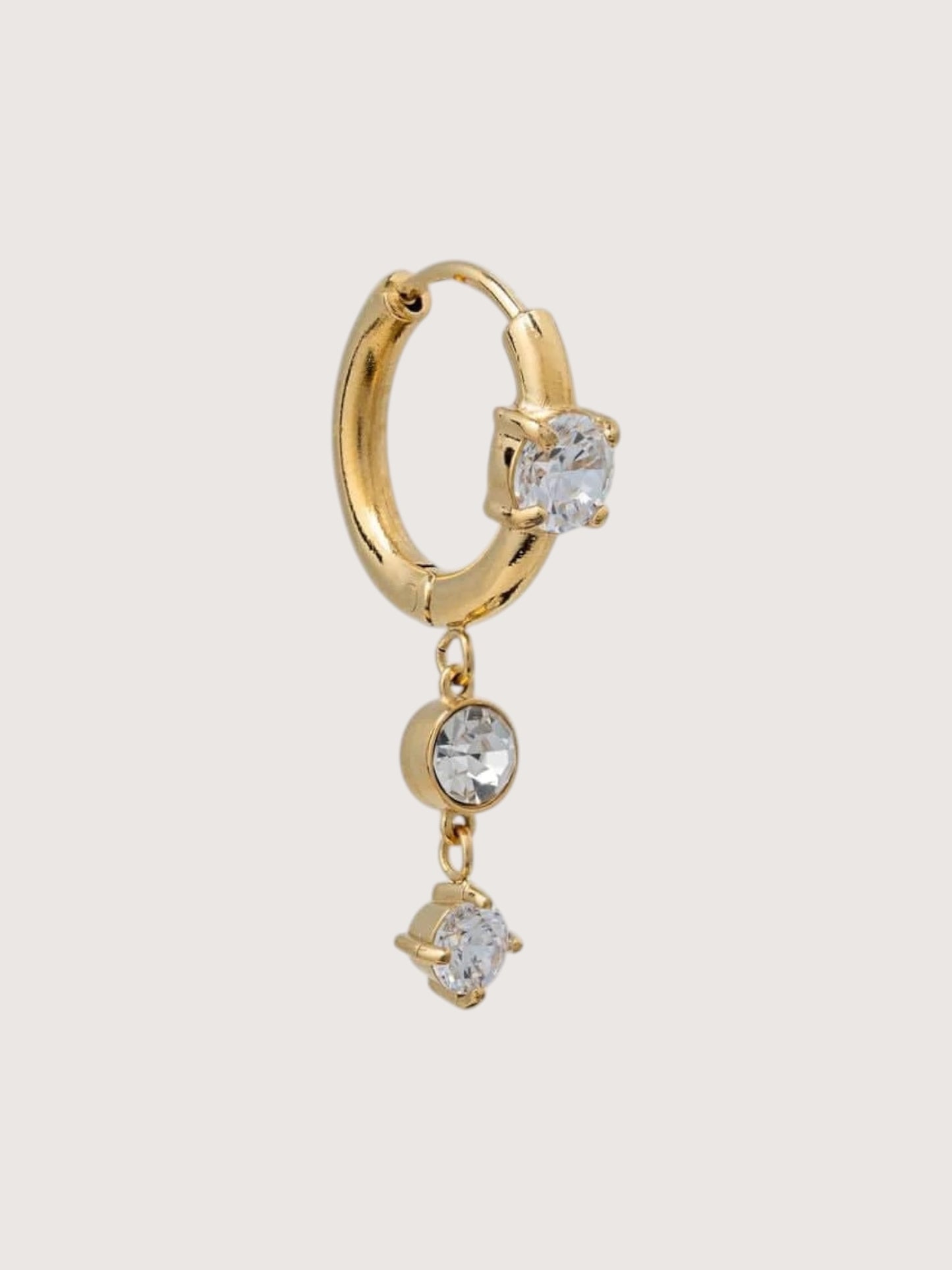 Lightbeam Charm Huggies