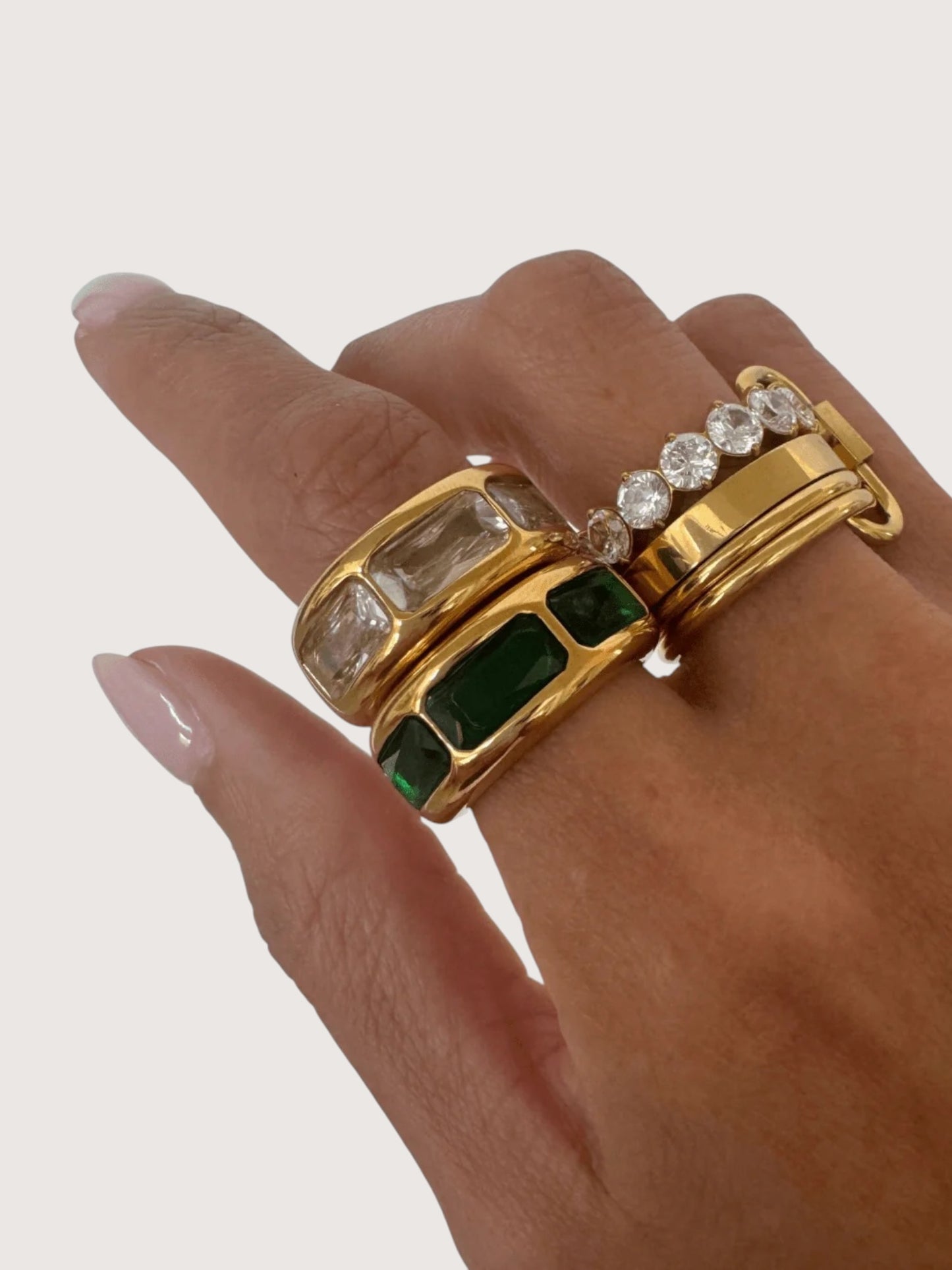 Miles Baguette Ring