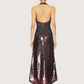 Greta Sequin Halter Dress