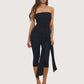 Side Wrap Capri Romper