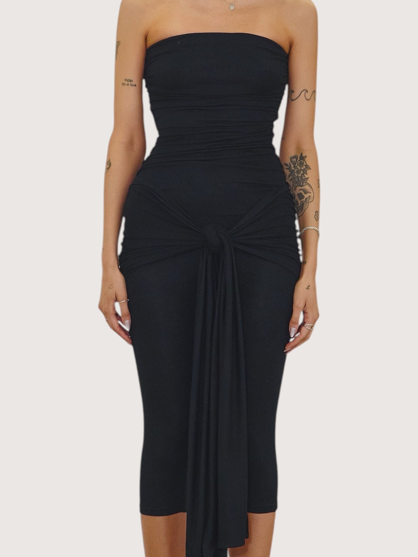 Side Wrap Capri Romper