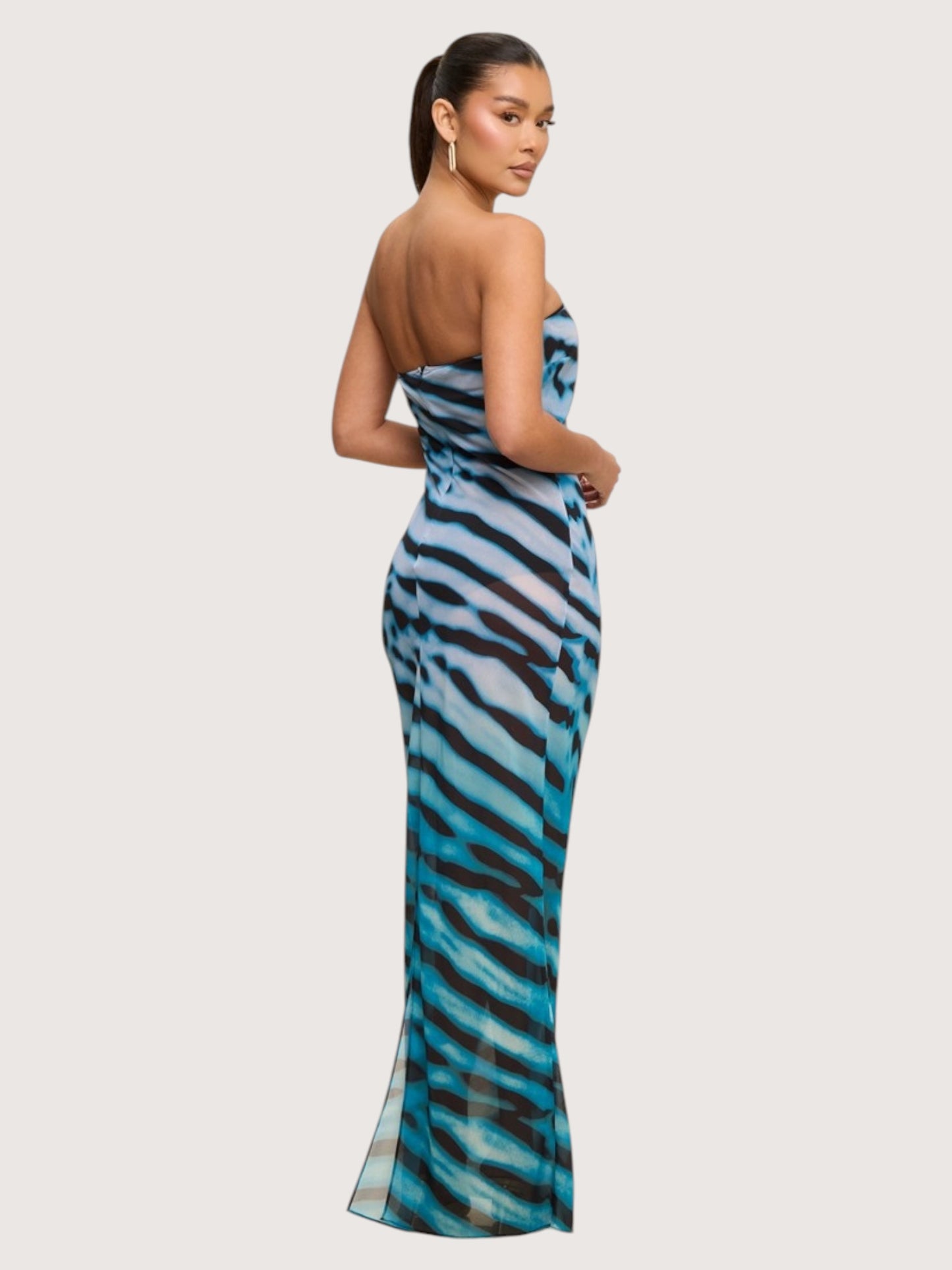 Jewel Bodysuit Maxi Dress