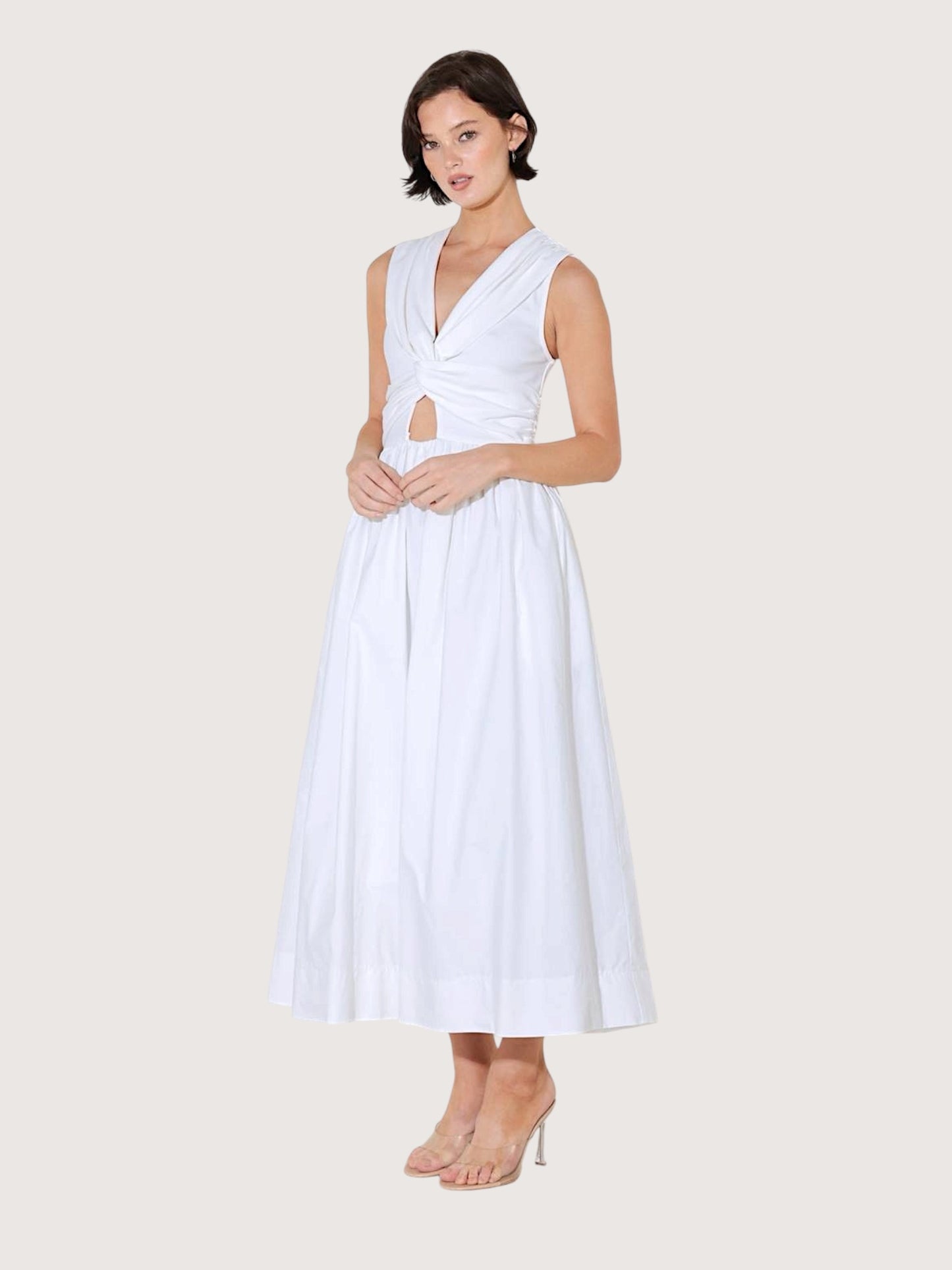 Erin Knotted Midi Dress