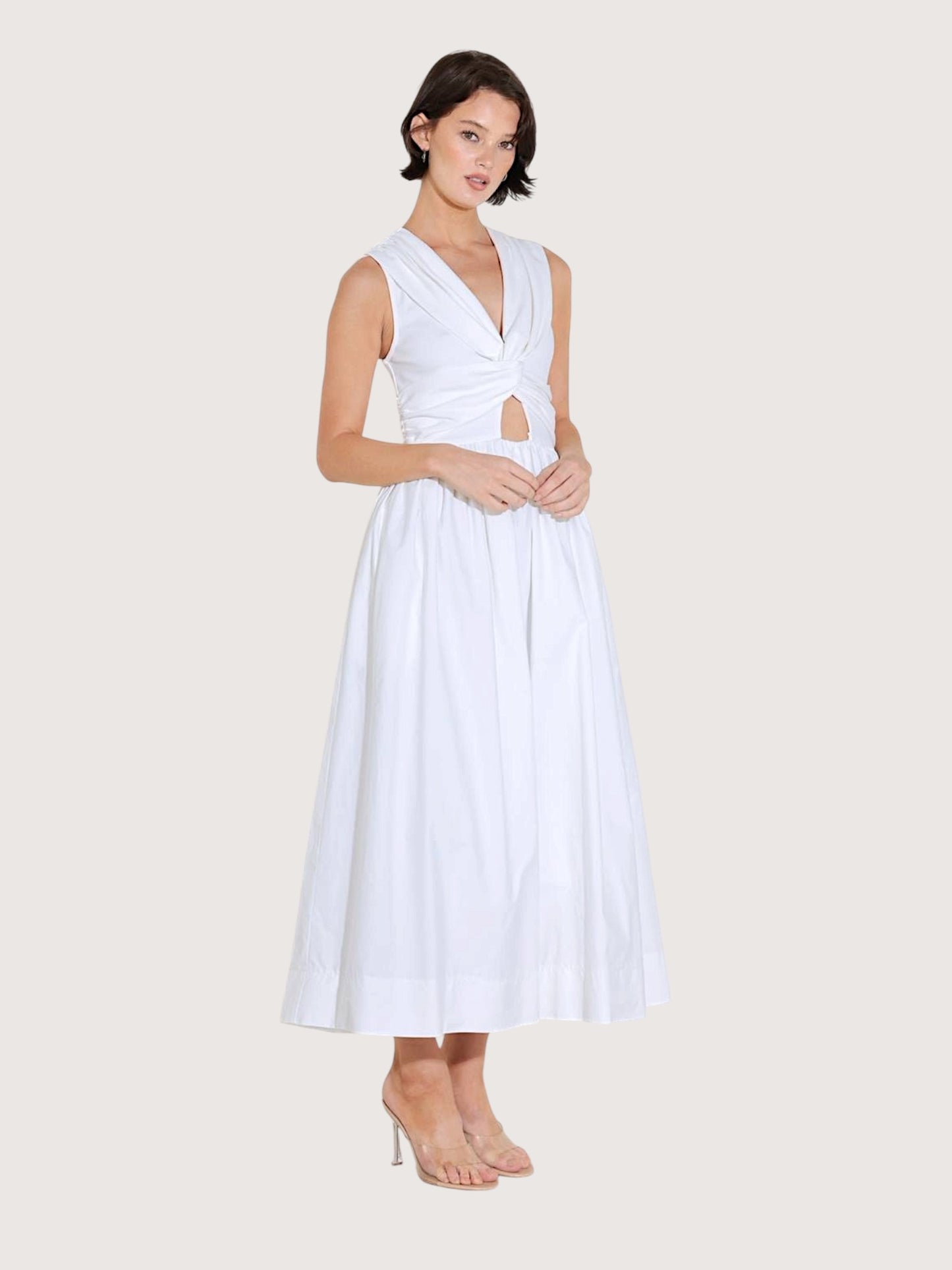 Erin Knotted Midi Dress