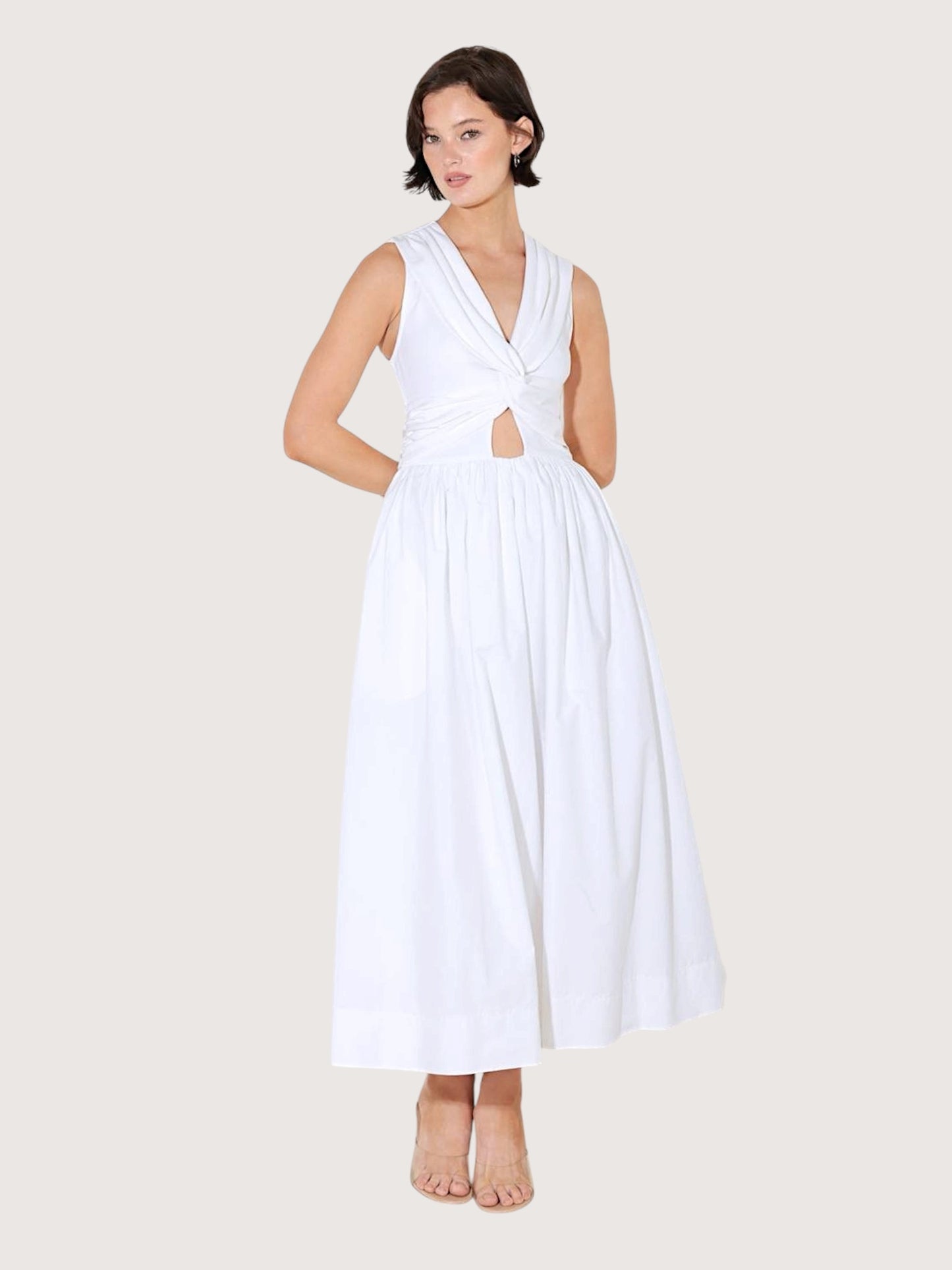 Erin Knotted Midi Dress
