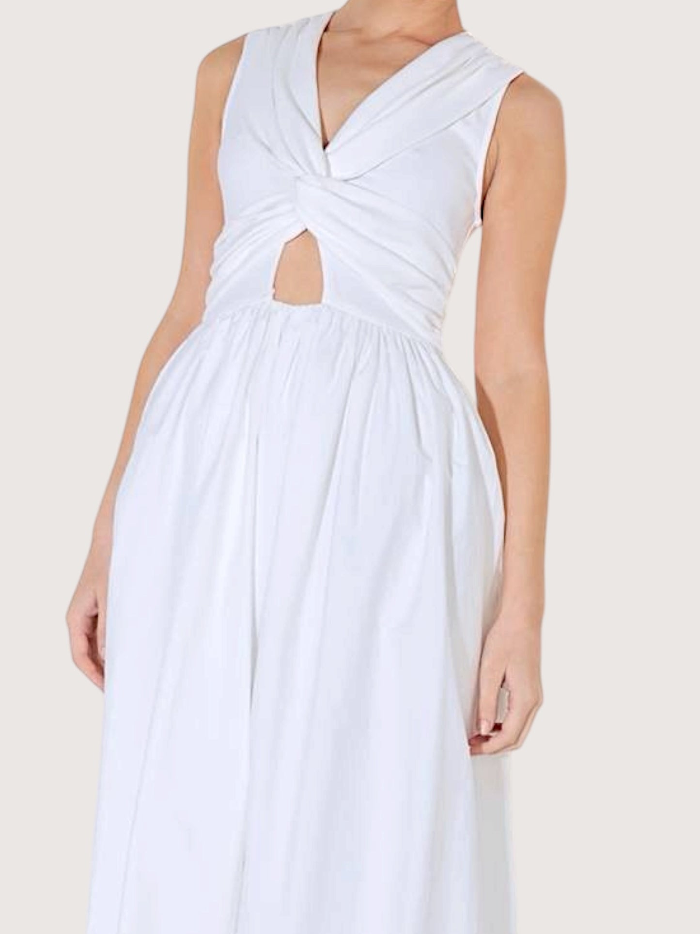 Erin Knotted Midi Dress
