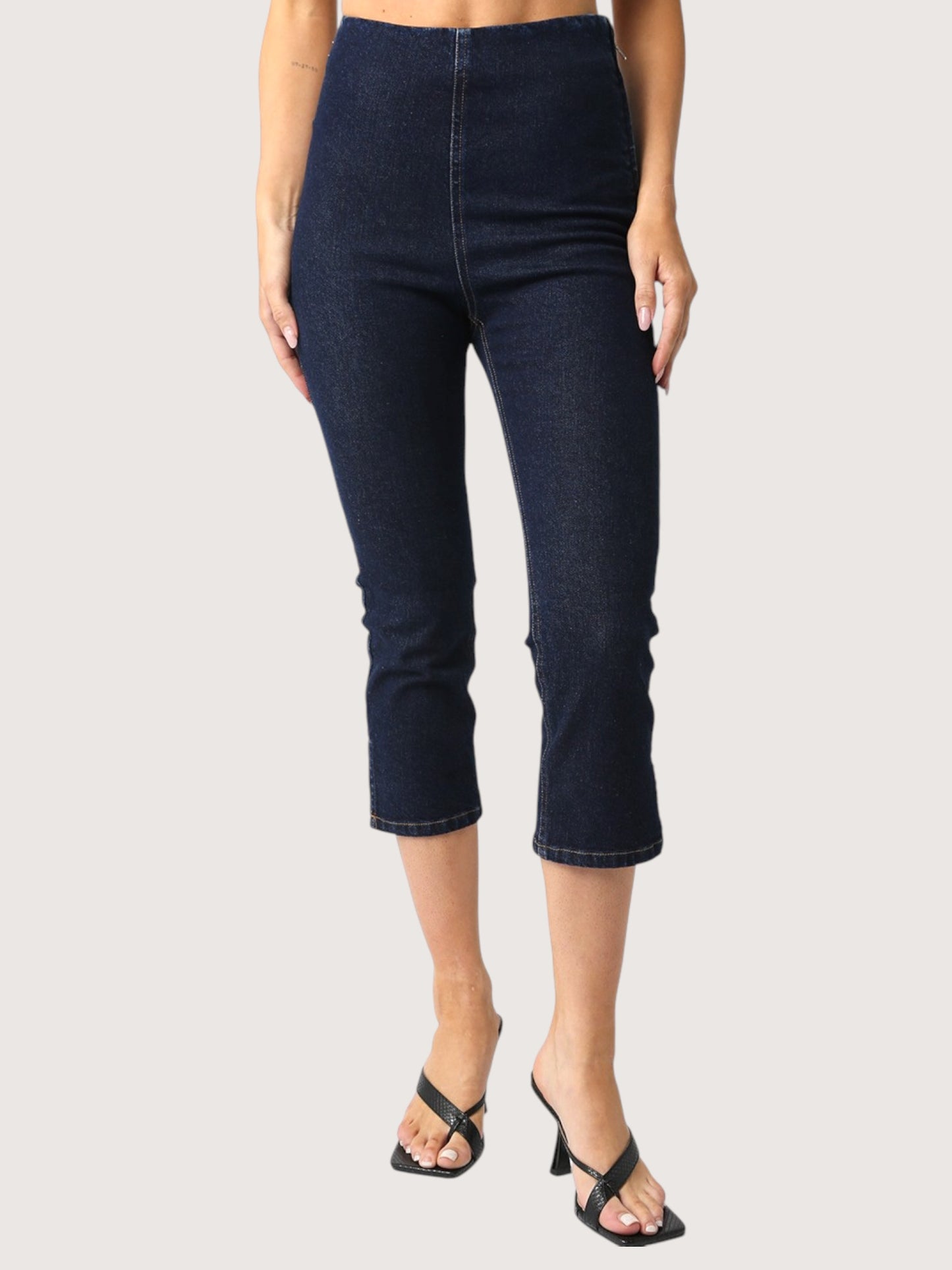 Denim Capri Pant