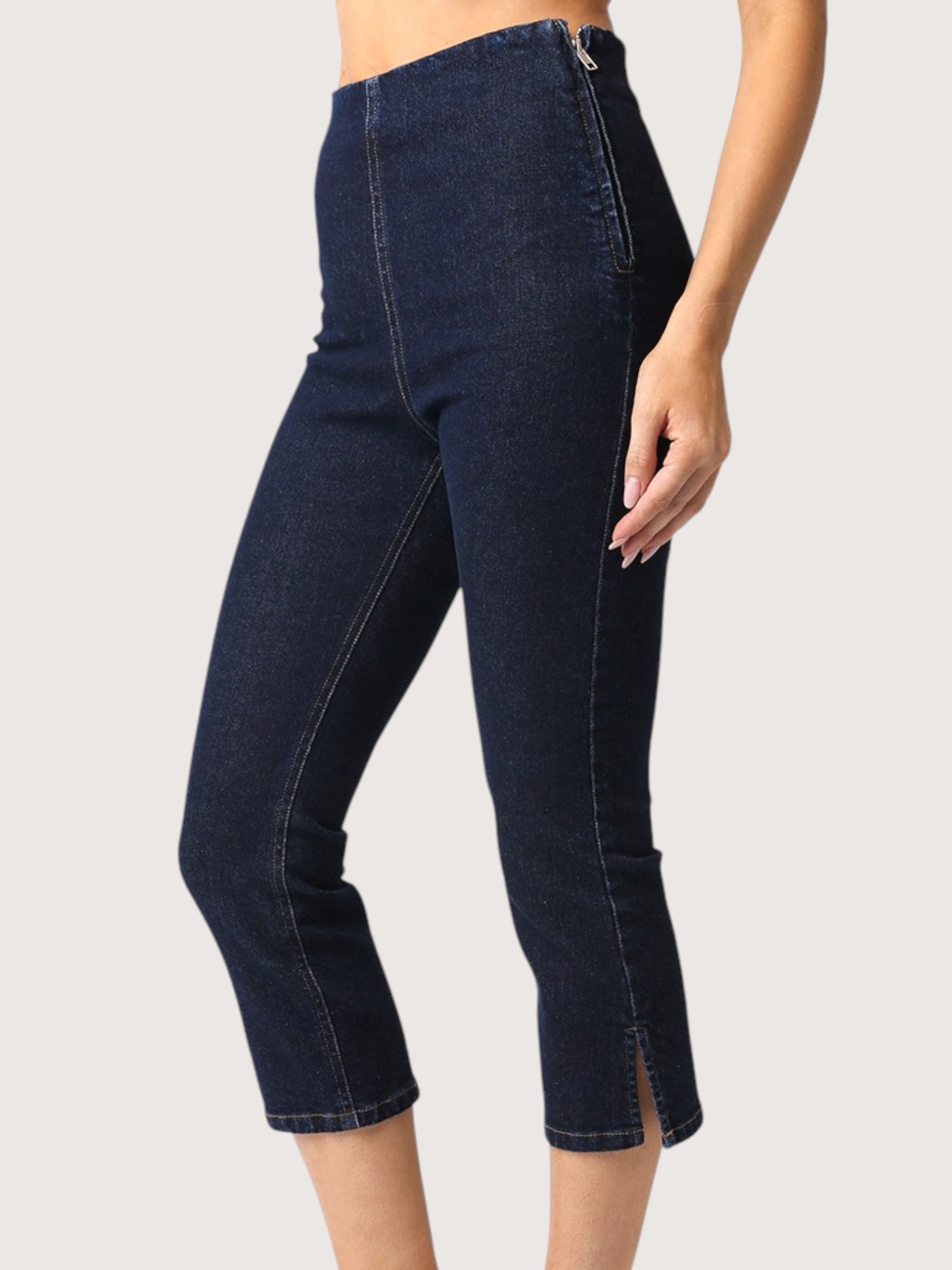 Denim Capri Pant