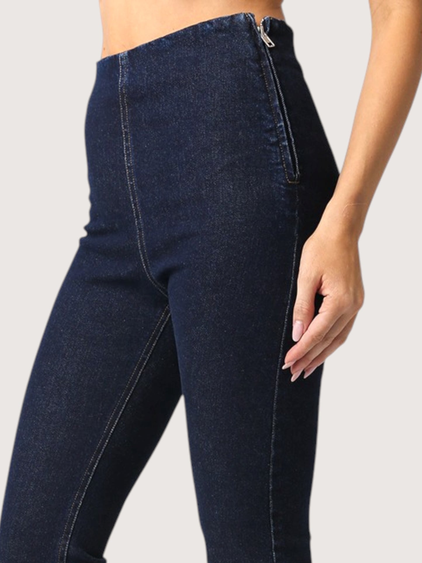 Denim Capri Pant