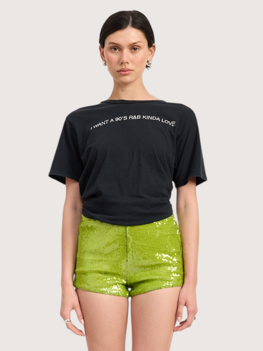 Sequin Micro Short