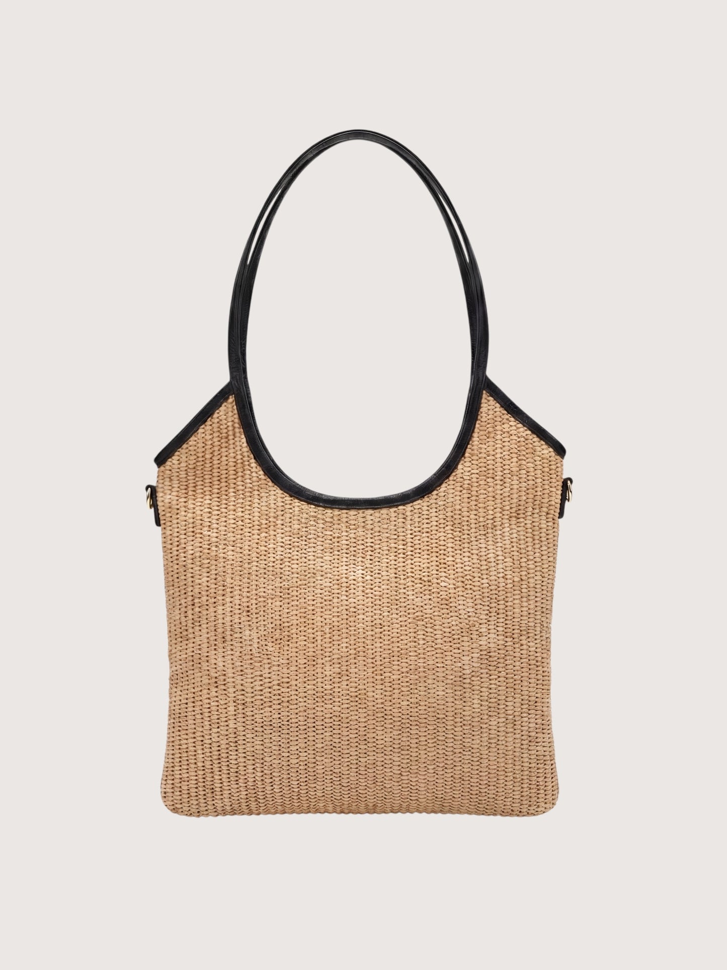 Harley Raffia Tote | Black