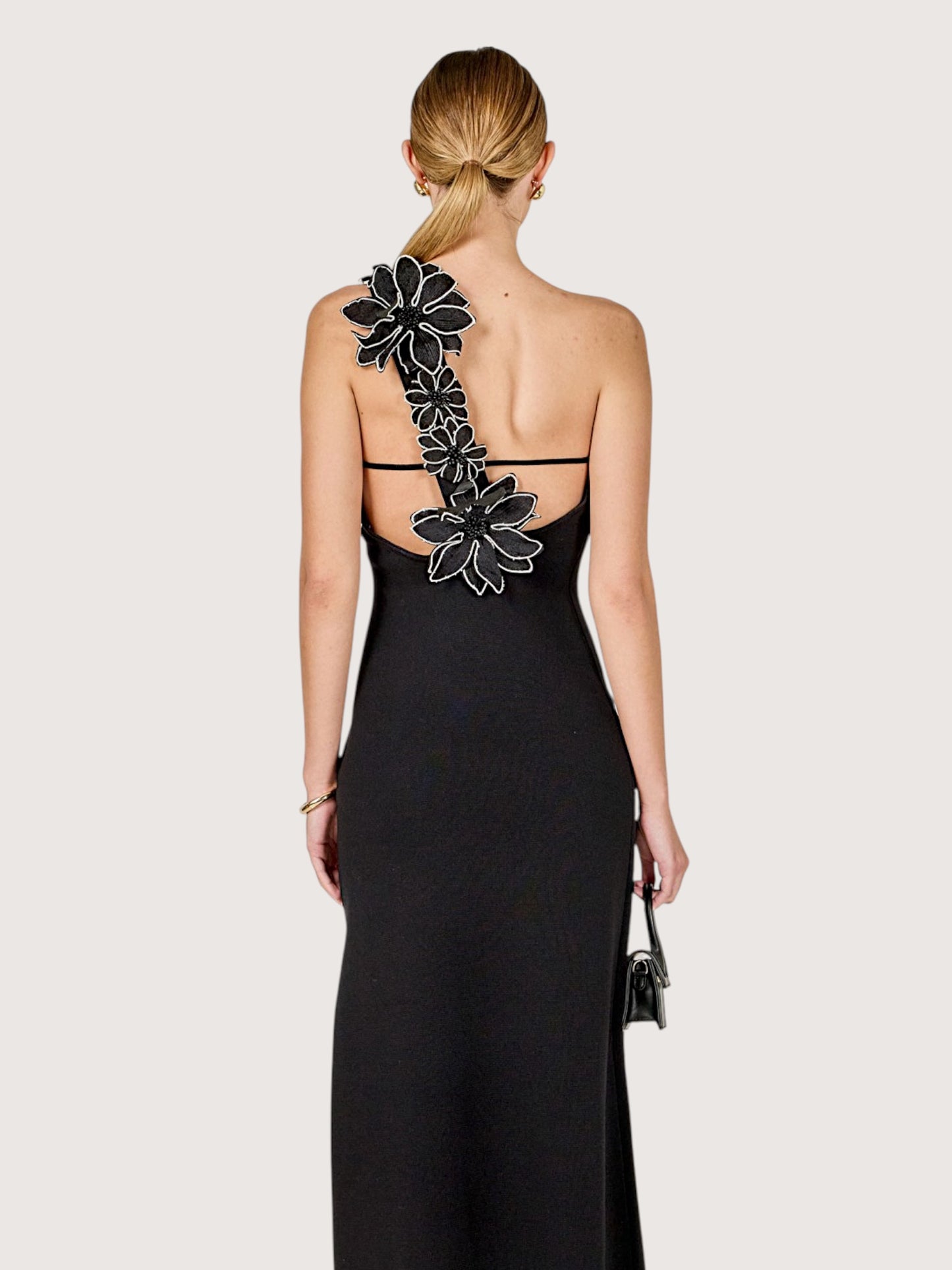 Cassia Beaded Flower Dress