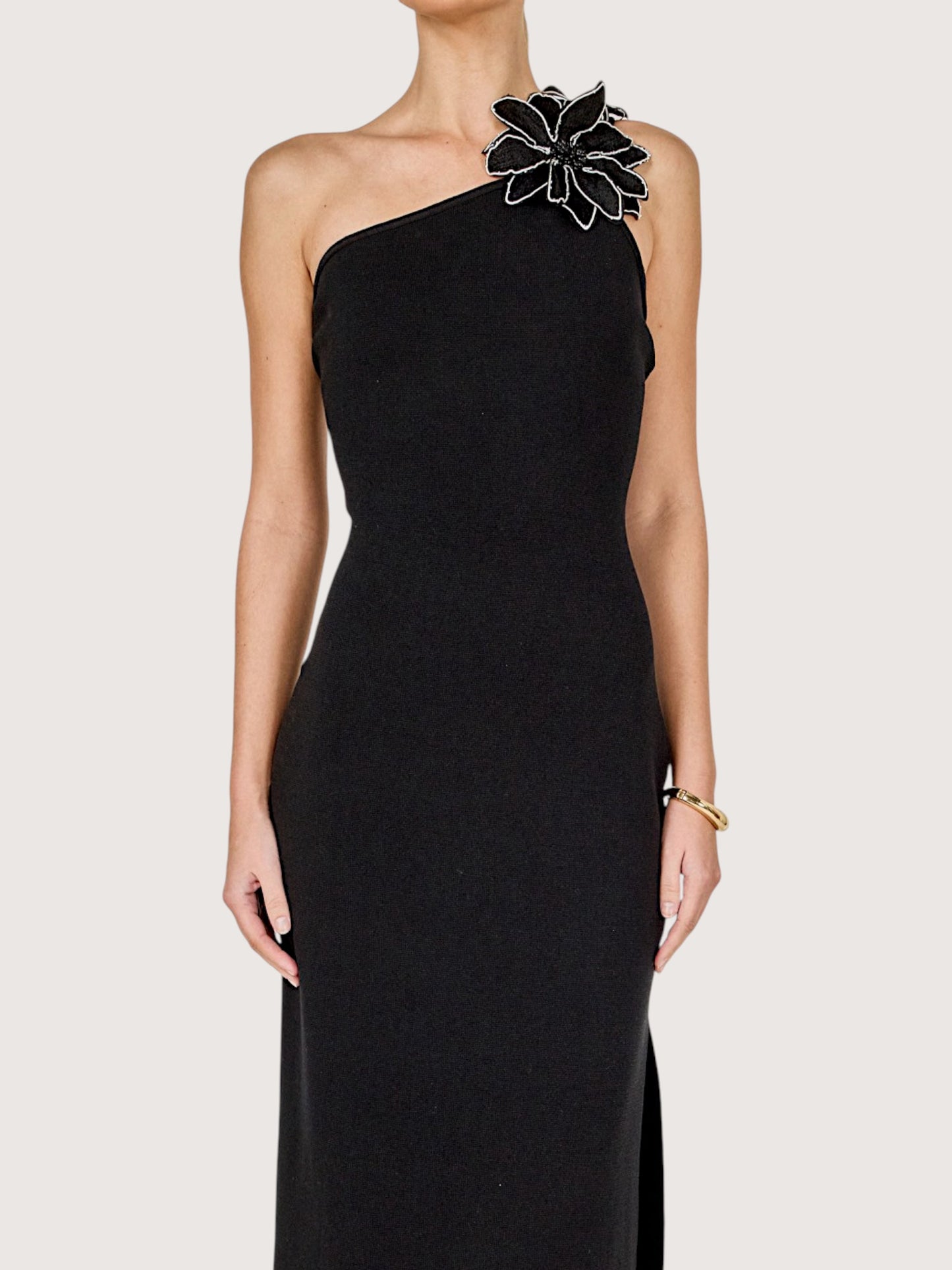 Cassia Beaded Flower Dress
