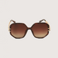 Nicole Sunglasses | Brown
