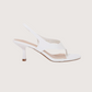Frankie Heeled Sandal | White