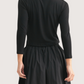 Cardigan and Skirt Set | Black