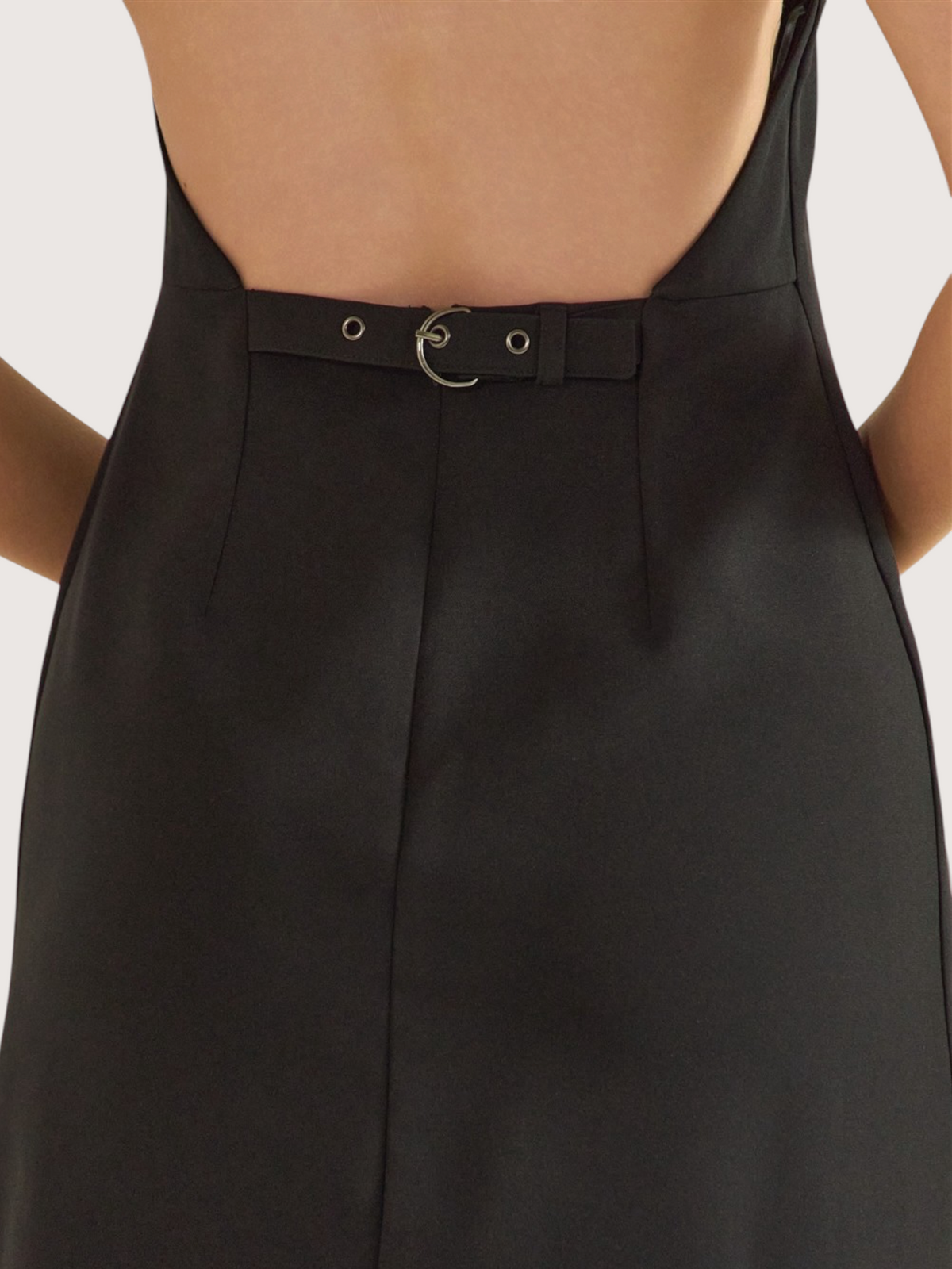 Open Back Mini Dress