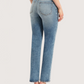 High Rise Straight Denim