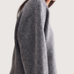 Padded Shoulder Sweater