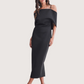 Miriam Midi Scuba Dress