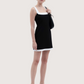 Contrast Trim Dress