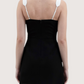 Contrast Trim Dress