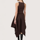 Asymmetrical Hem Dress