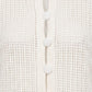 Crochet Knit Cropped Cardigan