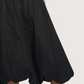 Balloon Hem Midi Skirt