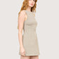 Striped Fitted Waist Dress