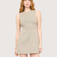 Striped Fitted Waist Dress