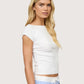 Boatneck Knit Tee