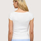 Boatneck Knit Tee