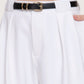 Belted Bermuda Shorts